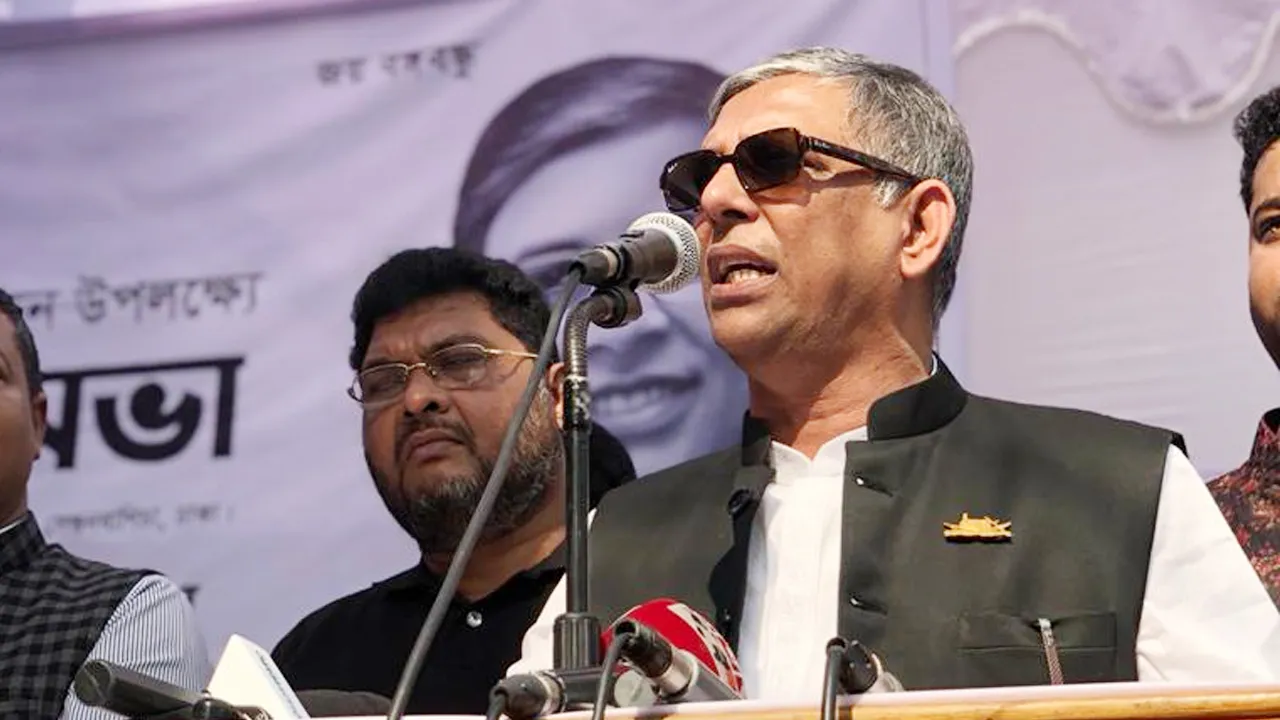 বিএনপি-জামায়াত দেশের মানুষের বিরুদ্ধে যুদ্ধ ঘোষণা করেছে : নাছিম
