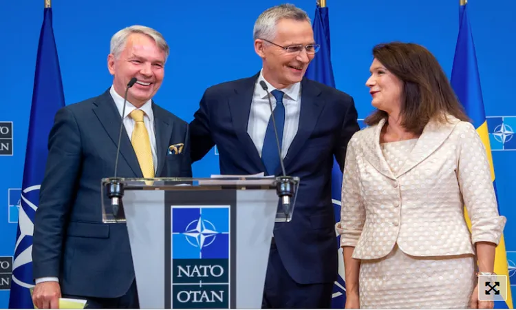 Finland hopes to join NATO with Sweden