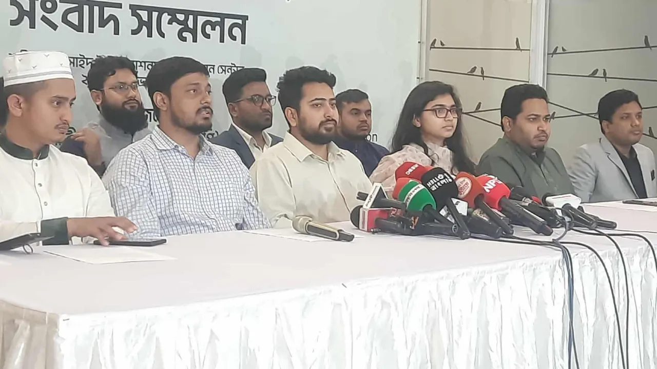 নির্বাচনের জন্য লেভেল প্লেয়িং ফিল্ড দেখতে পাচ্ছি না : নাহিদ ইসলাম