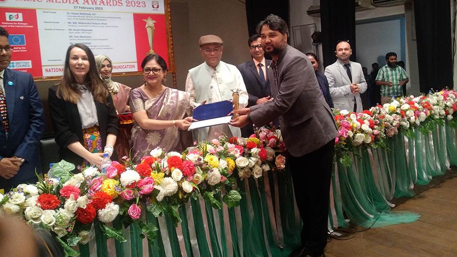 FE journalist wins NIMC Media Award for second consecutive year