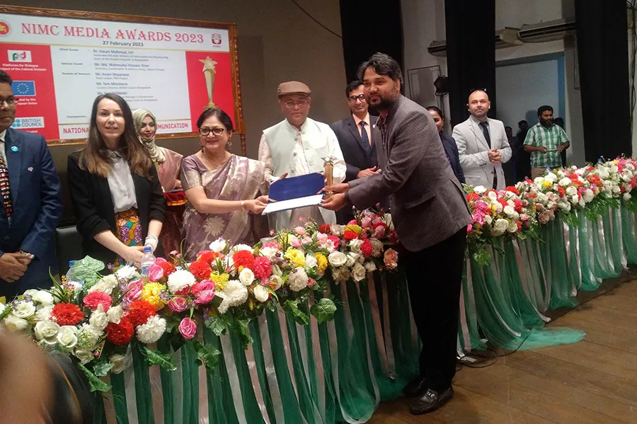 FE journalist wins NIMC Media Award for second consecutive year