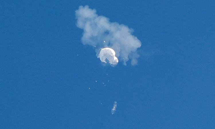 US shoots down Chinese spy balloon, drawing Beijing’s anger