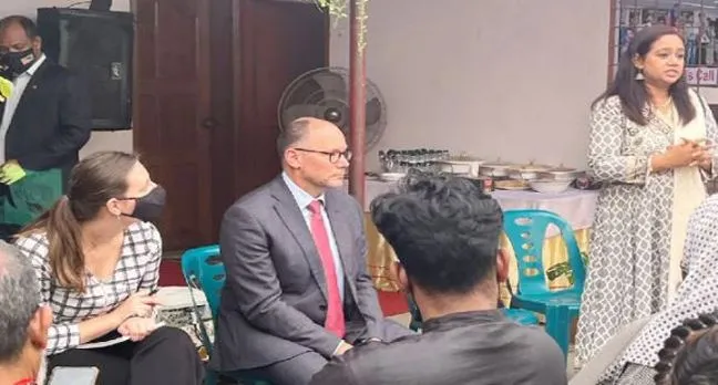 নিখোঁজ বিএনপি নেতার বাসায় মার্কিন রাষ্ট্রদূত