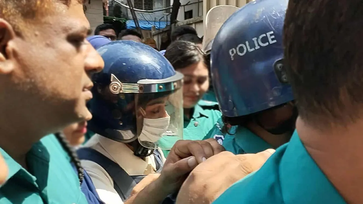 নুসরাত ফারিয়া কারাগারে