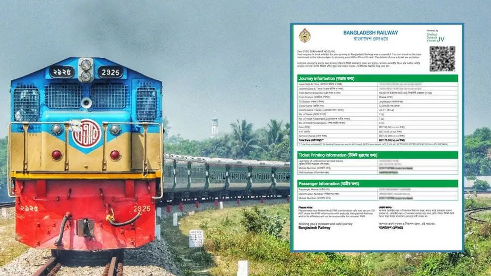 ঈদের ফিরতি ট্রেনযাত্রা : আজ বিক্রি হচ্ছে ৩ এপ্রিলের টিকিট