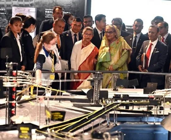 জাপানের জাতীয় বিজ্ঞান জাদুঘর পরিদর্শন করলেন প্রধানমন্ত্রী