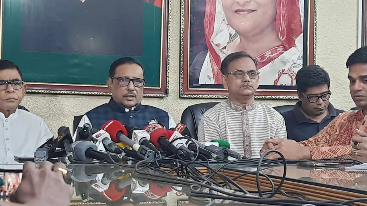 ভারতীয় পণ্য বয়কটের নামে বাজার ব্যবস্থা অস্থিতিশীল করার চেষ্টা : ওবায়দুল কাদের