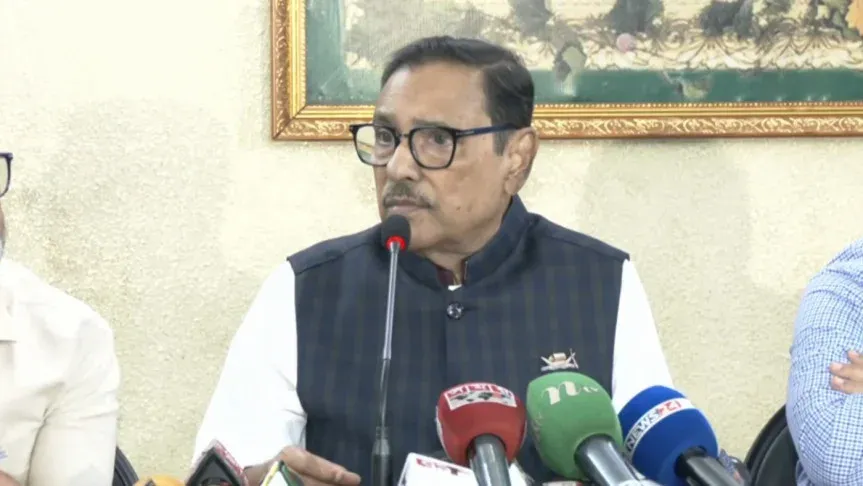অপরাধ করলে বেনজীরকে বিচারের মুখোমুখি হতে হবে : ওবায়দুল কাদের