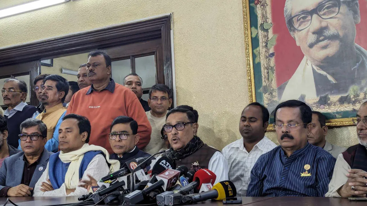 জনসভায় সংঘর্ষে নিহত হয়নি, হার্ট অ্যাটাকে মারা গেছে: ওবায়দুল কাদের