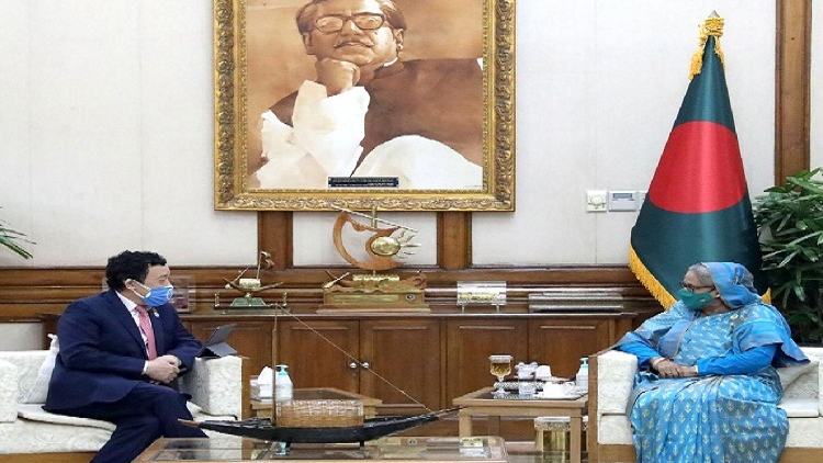 Wang Yi reassures Hasina to continue support Bangladesh’s growth