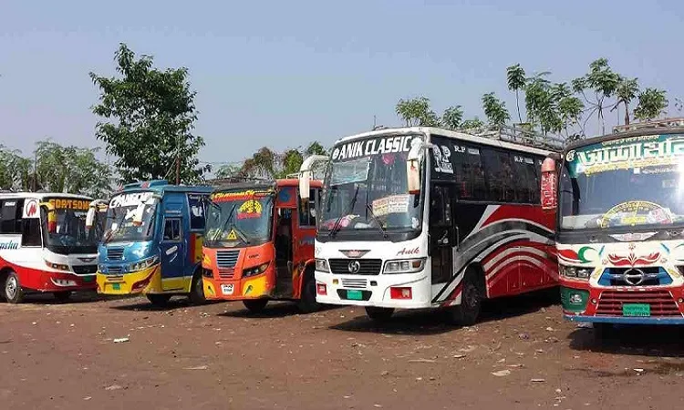 Bus services remain stop in Khulna ahead of BNP rally