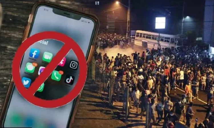 Sri Lanka blocks social media including Facebook, Twitter