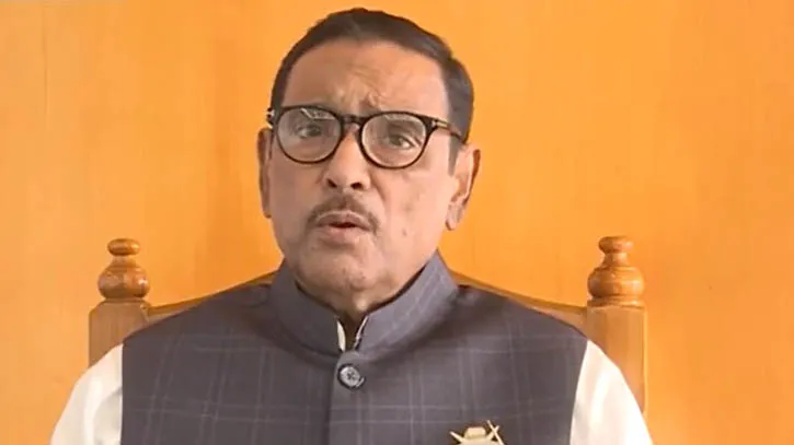 বিএনপি অসাংবিধানিক উপায়ে ক্ষমতা দখলে মরিয়া : ওবায়দুল কাদের