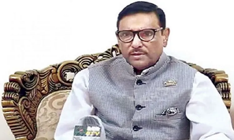 ঘুরে দাঁড়াচ্ছে অর্থনীতির চাকা : ওবায়দুল কাদের