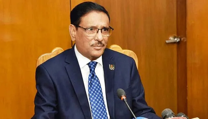 তিন মাস পালিয়ে থেকে নভেম্বরে দেশ ছাড়ি: : ওবায়দুল কাদের