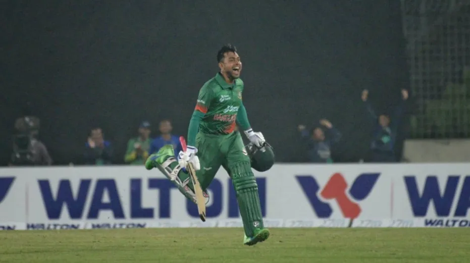 মিরাজের বীরত্বে বাংলাদেশের অবিস্মরণীয় জয়