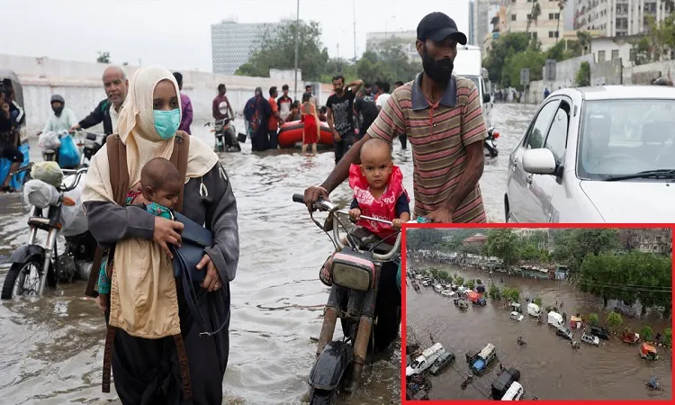 পাকিস্তানে ভয়াবহ বন্যা, নিহত ৫৮০