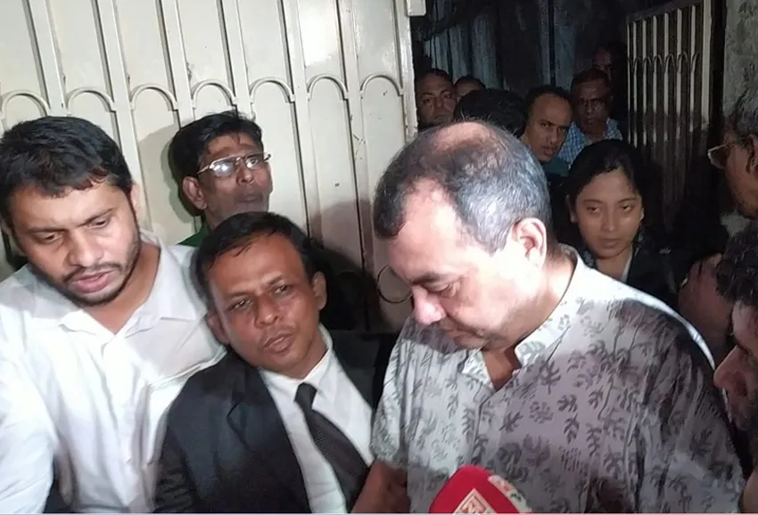 মুক্তি পেলেন সাবের হোসেন চৌধুরী