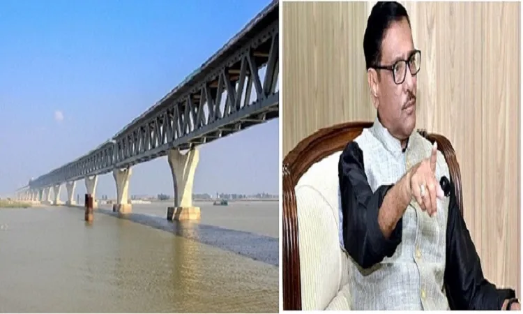 জুনেই পদ্মা সেতু উন্মুক্ত করা হবে : ওবায়দুল কাদের