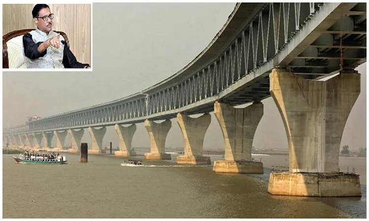 পদ্মা সেতুর উদ্বোধন ২০২২ সালের জুন: ওবায়দুল কাদের