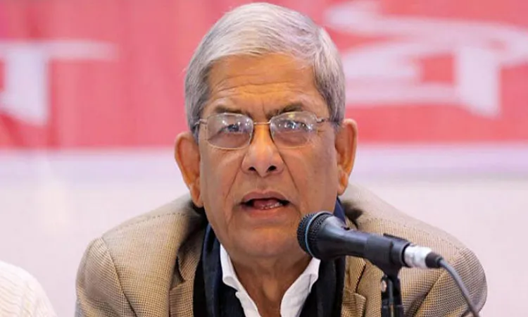 দেশে চরম ভীতিকর অবস্থা বিরাজ করছে: মির্জা ফখরুল