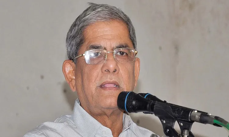 দেশ-জাতি আজ অস্তিত্বের সংকটে : মির্জা ফখরুল