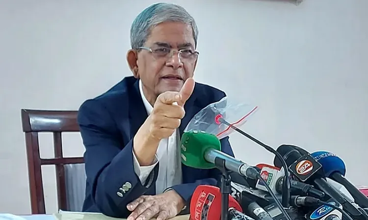 লুটপাটের হোতারা সবাই সরকারের তল্পিবাহক : ফখরুল