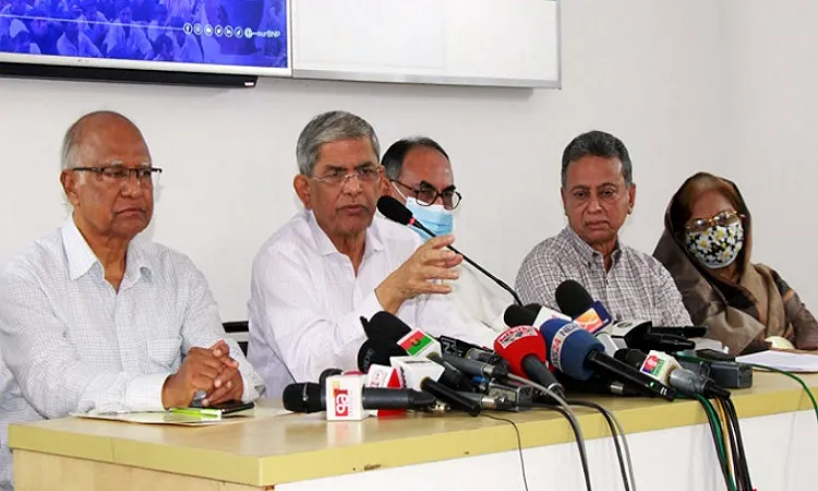 বিদেশে চিকিৎসা না হলে খালেদার জীবন হুমকির মুখে পড়বে : ফখরুল