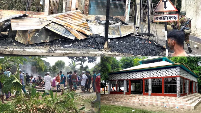 মাজারে হামলা-অগ্নিসংযোগ: ২২ শ জনের বিরুদ্ধে মামলা