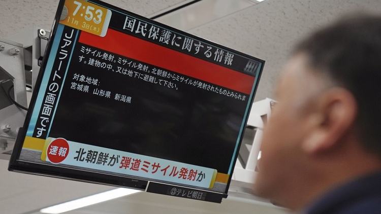 North Korea Fires 3 More Missiles Toward Japan, Including an ICBM