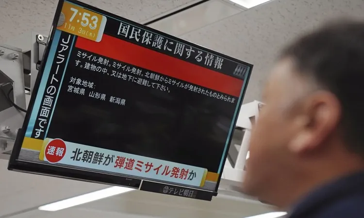North Korea Fires 3 More Missiles Toward Japan, Including an ICBM