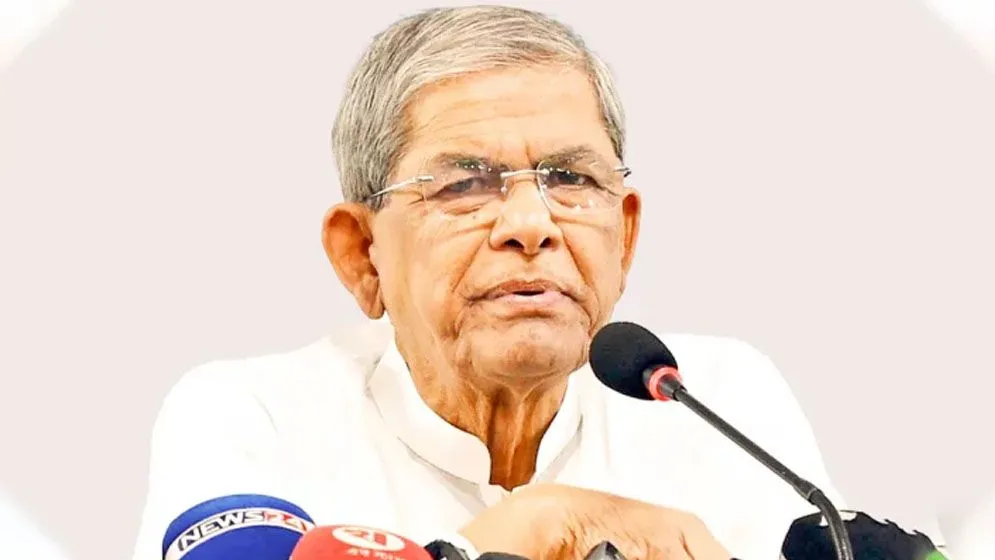 মাহমুদুর রহমানের জীবনকে বিপন্ন করার চক্রান্ত করা হয়েছে : মির্জা ফখরুল