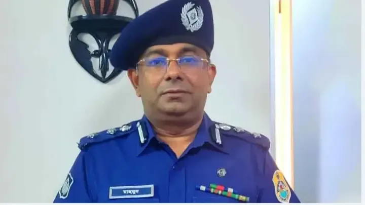 সাবেক পুলিশ সুপার আপেল মাহমুদকে সাময়িক বরখাস্ত