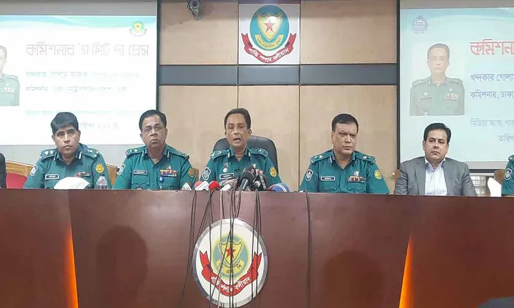 রাজনীতিতে নাক গলানো পুলিশের কাজ না : ডিএমপি কমিশনার