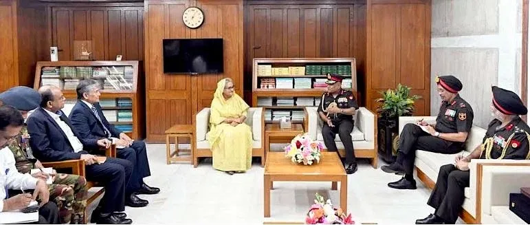 PM Hasina for strengthening Bangladesh-India military cooperation