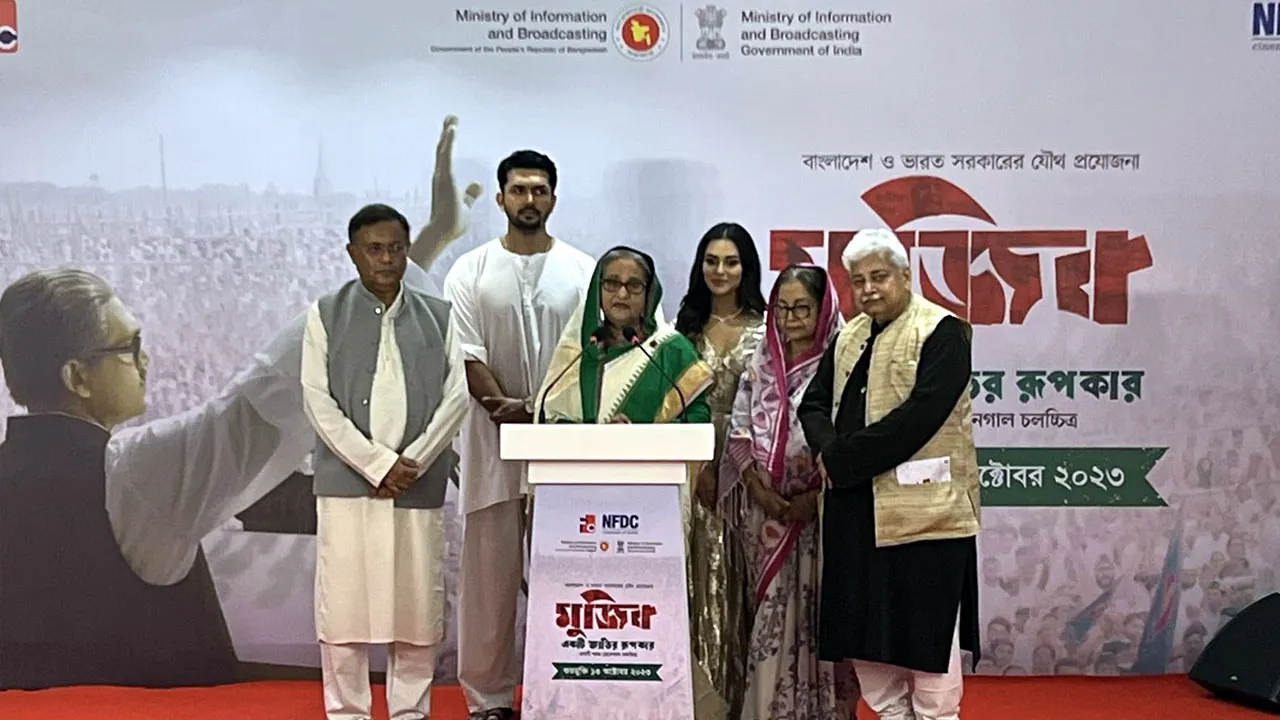 ‘মুজিব : একটি জাতির রূপকার’ সিনেমার প্রিমিয়ার প্রদর্শনীর উদ্বোধন