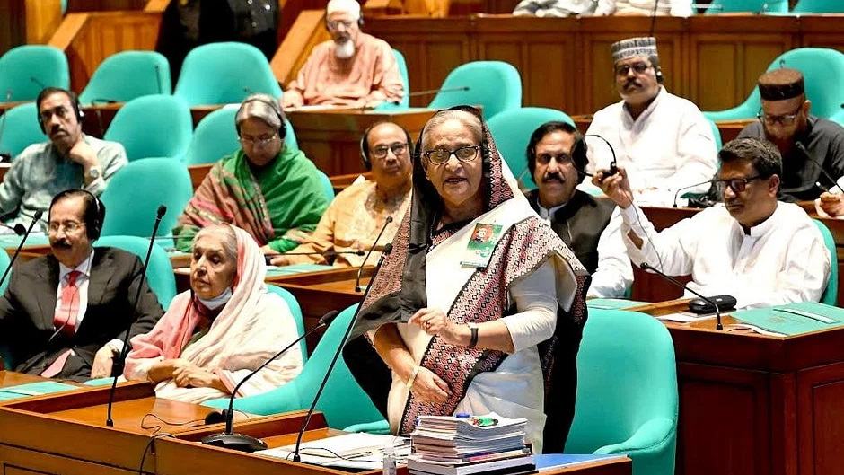 None can suppress Bangladesh, PM Hasina tells Jatiya Sangsad