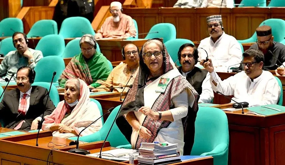 None can suppress Bangladesh, PM Hasina tells Jatiya Sangsad