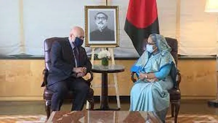 রোহিঙ্গাদের মিয়ানমারে ফেরত পাঠাতে জাতিসংঘের জোরালো ভূমিকা চান প্রধানমন্ত্রী
