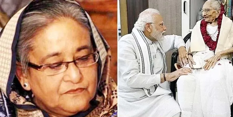 মোদির মায়ের মৃত্যুতে প্রধানমন্ত্রীর শোক
