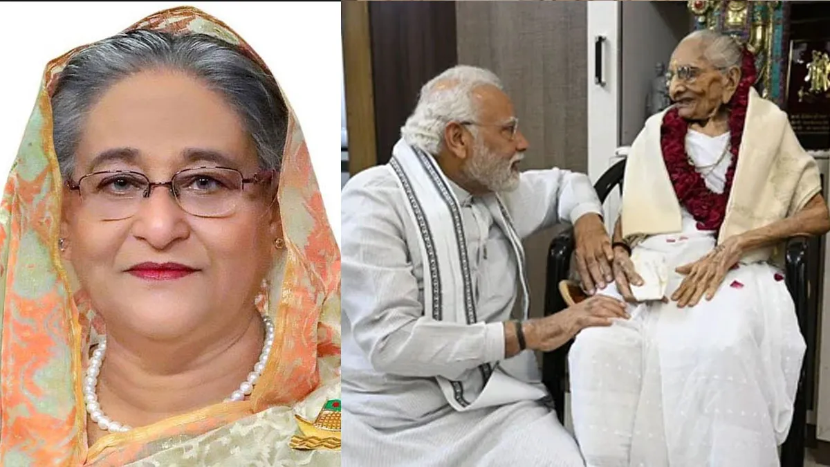 মা হারানোয় মোদির প্রতি প্রধানমন্ত্রীর সমবেদনা