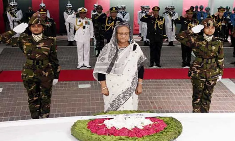 PM pays homage to Bangabandhu in Tungipara