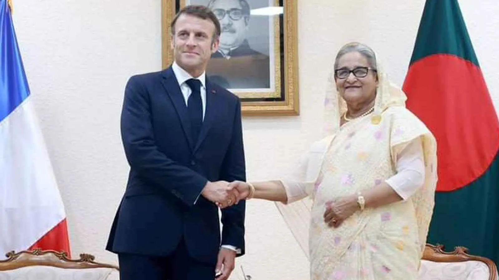 বাংলাদেশের অগ্রগতি অভূতপূর্ব: ম্যাক্রোঁ