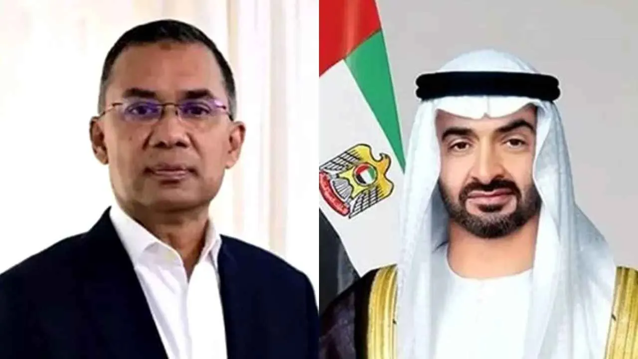 আমিরাতের প্রেসিডেন্টের সঙ্গে তারেক রহমানের ফোনালাপ