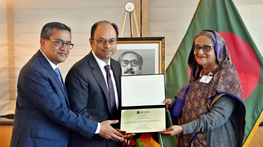 Brown University accords honour to PM Hasina for community clinic