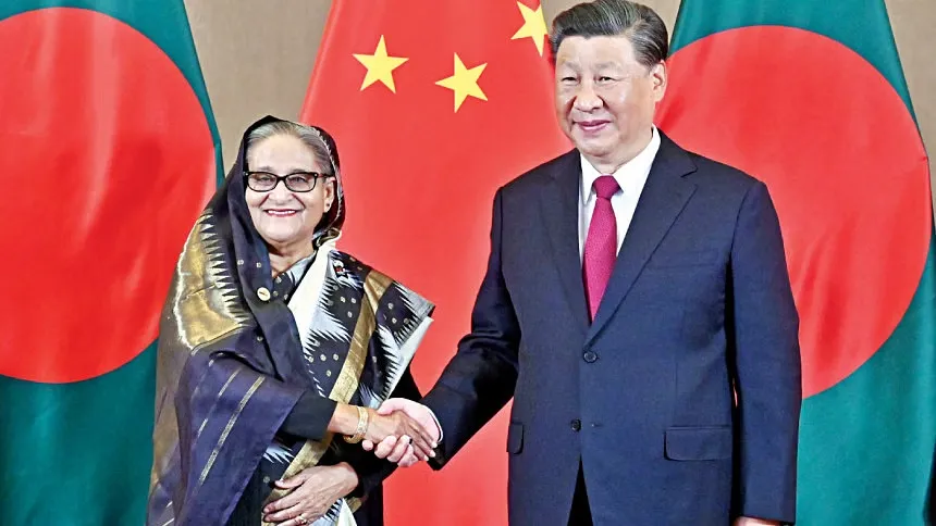 China to support Bangladesh in joining BRICS, XI tells Hasina