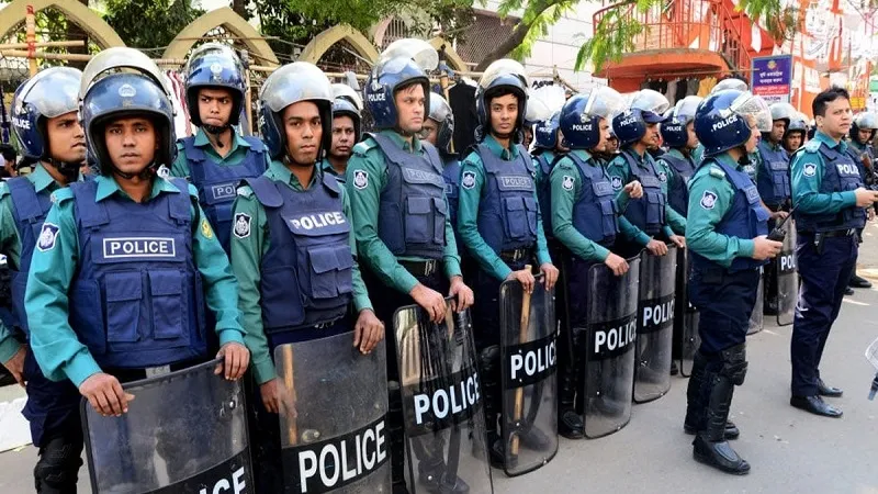বিএনপির সমাবেশকে ঘিরে মাঠে ৩৪ হাজার পুলিশ