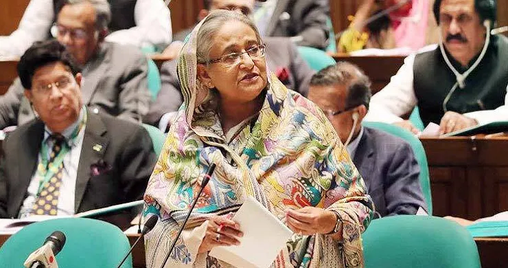 ষড়যন্ত্রের কারণে পদ্মা সেতু নির্মাণে দেরি হয়েছে : প্রধানমন্ত্রী