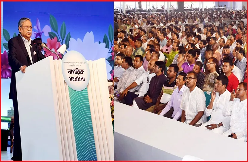 ভেসে আসিনি, রাজপথ থেকেই বঙ্গভবনে : রাষ্ট্রপতি