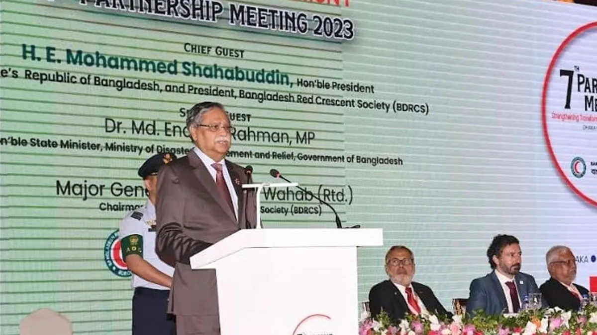 রোহিঙ্গা ইস্যুতে বৈশ্বিক পদক্ষেপের আহ্বান পুনর্ব্যক্ত রাষ্ট্রপতির